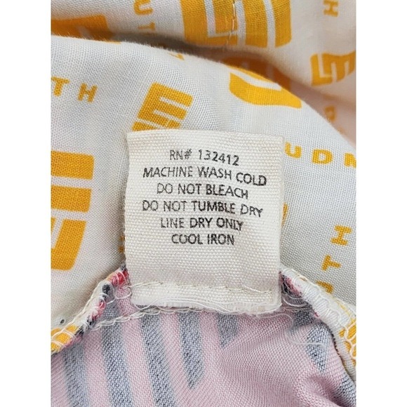 Loudmouth Cheezburger Golf Shorts Orange Yellow Black Plaid Colorful Size 34 - Picture 11 of 11